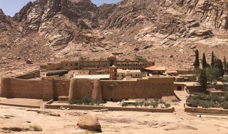 Sainte-Catherine Monastère depuis Dahab