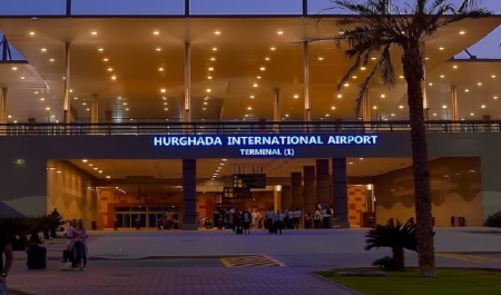 l'aéroport de Hurghada