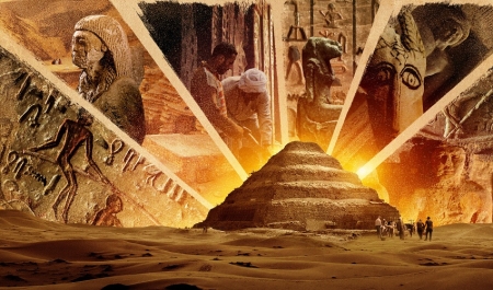 le pyramide de saqqarah
