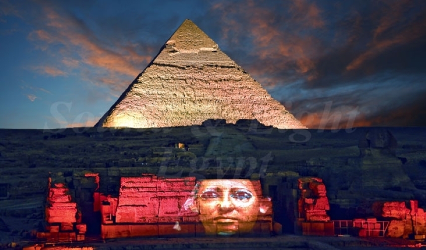 Sound and Light Show at Pyramids
