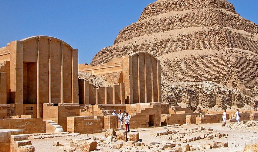 Saqqara step pyramid