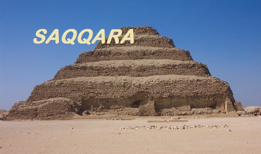 L a piramide escalonada de Saqqara