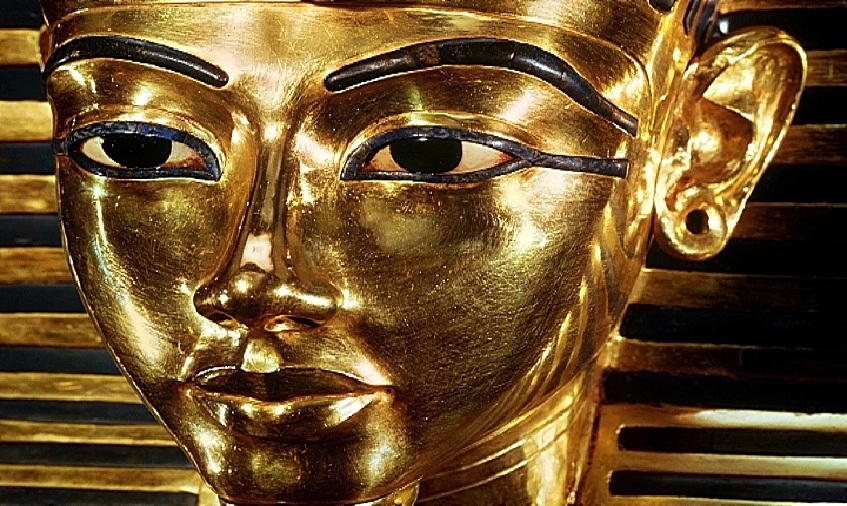 Mascara de oro Tutankamon