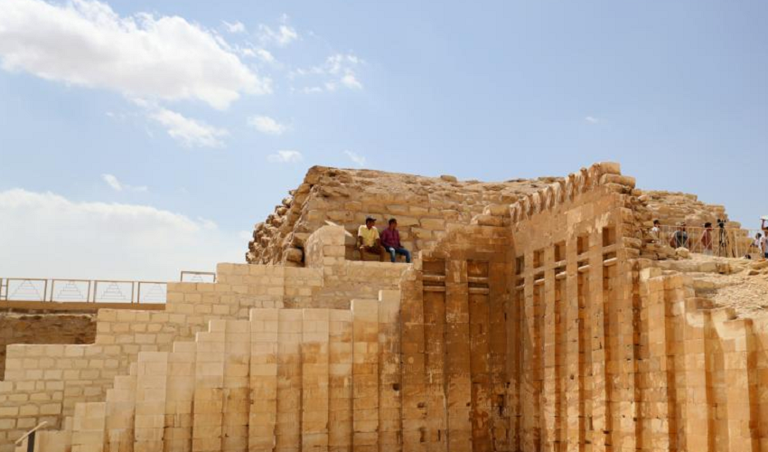 Saqqara step pyramid