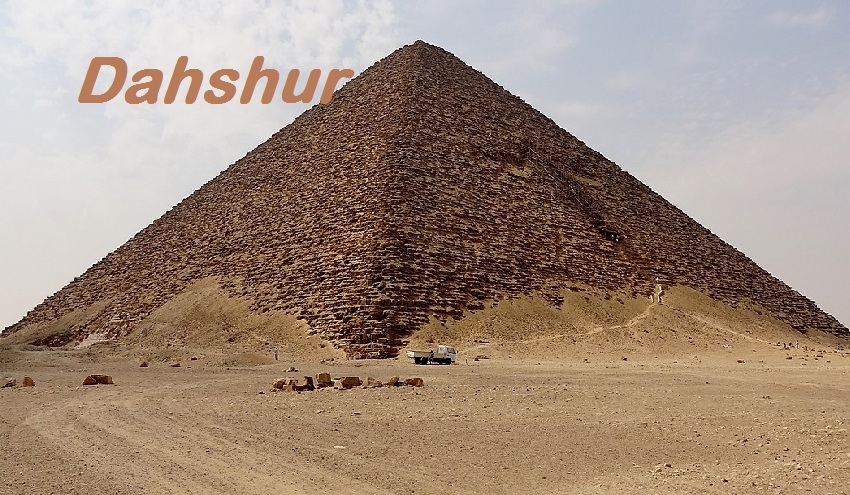 piramide roja en Dahshur