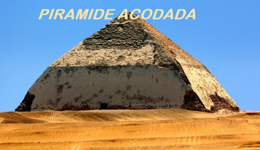 piramide inclinada en Dahshur